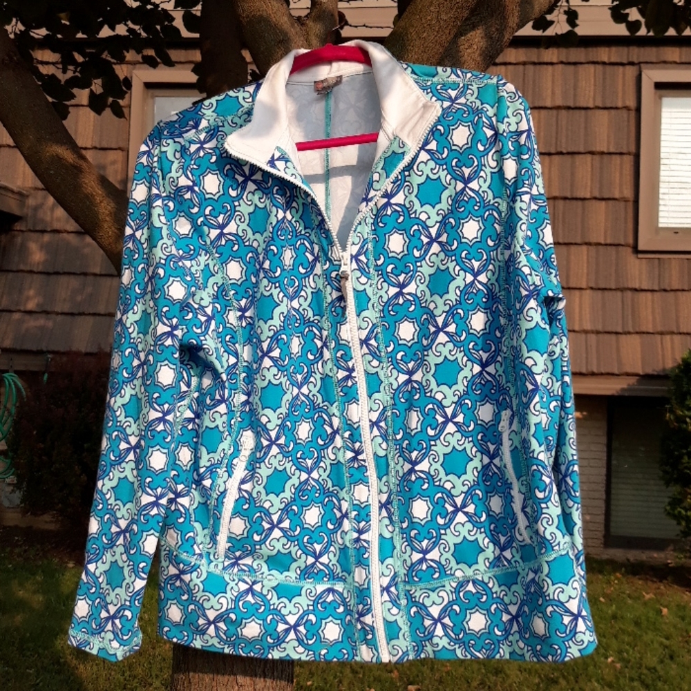 Talbots 2x casual zipper pocket Jacket